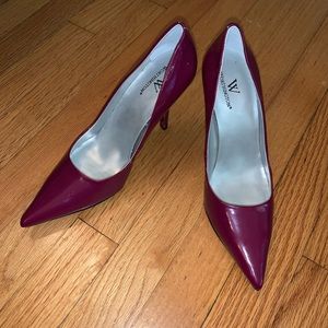 Fuchsia Pointed Heels